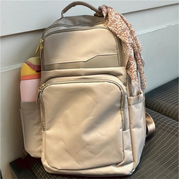 Signature Day Trip Backpack | Open Story| Taupe| NWOT - Picture 6 of 9